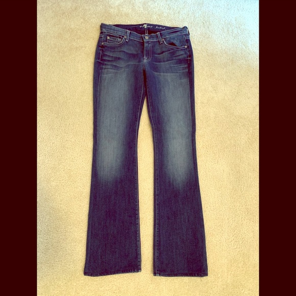 7 for all mankind women’s boot cut jeans sz 29 - Picture 1 of 5